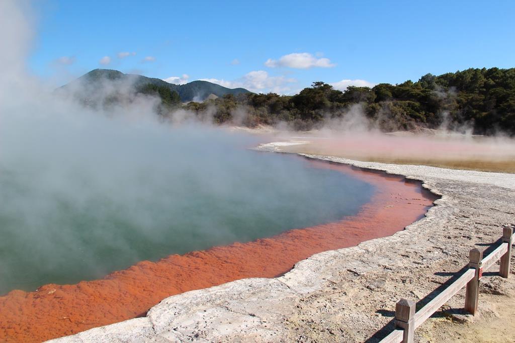 羅托魯阿Rotorua- Wai-O-Tapu地熱公園