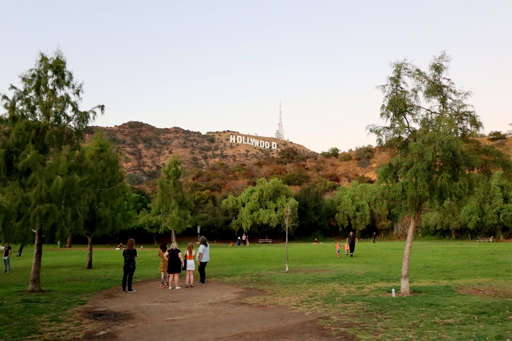 Hollywood sign