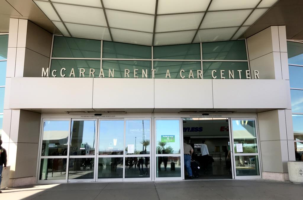 Rent a car in LAS airport