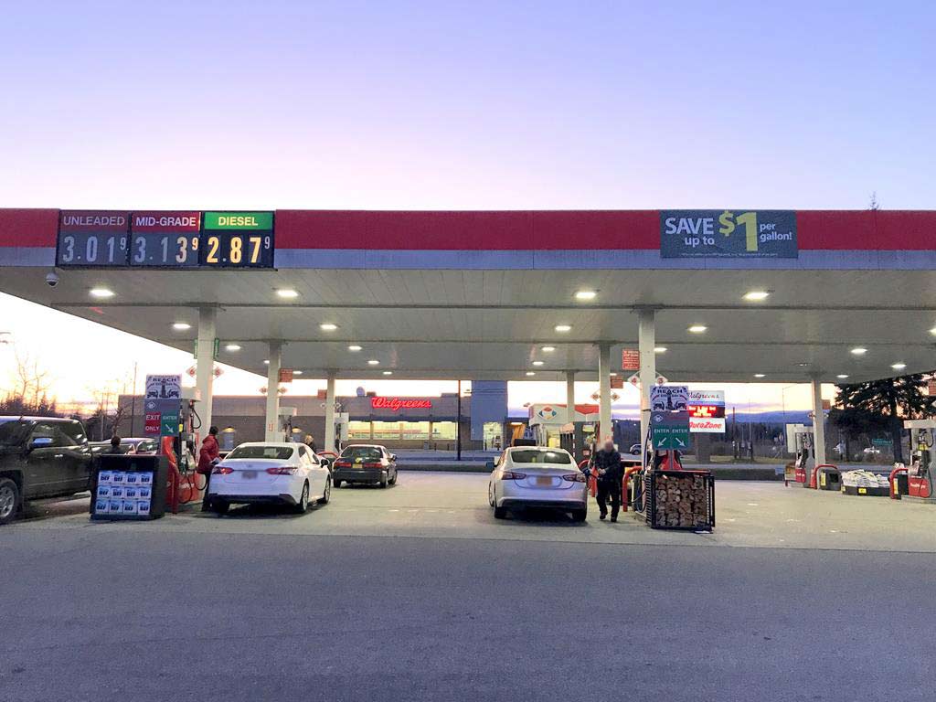 fuel station in alaska