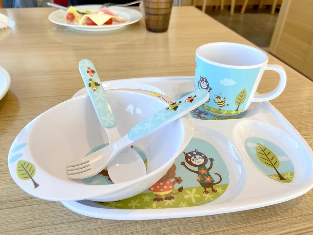Breakfast of HOTEL CHAM CHAM Taitung-dynasty 兒童餐具