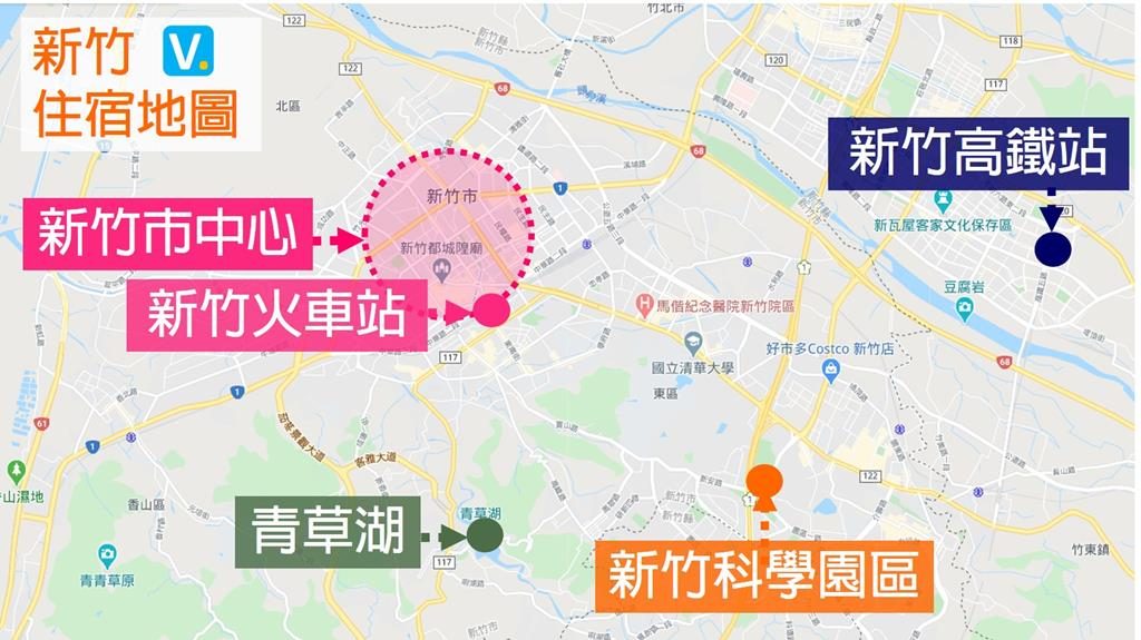 Hsinchu hotel area