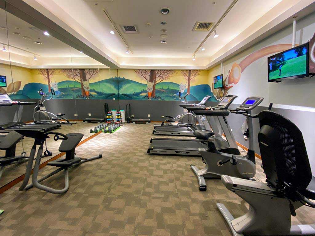 gym of Caesar Park Hotel Kenting