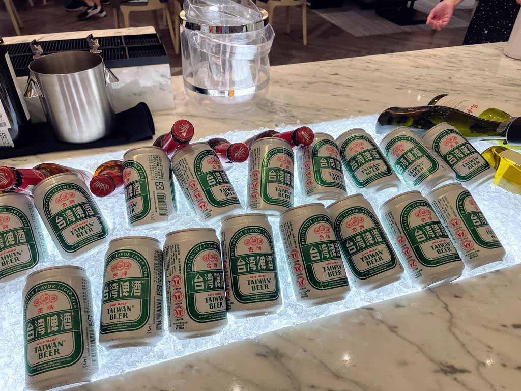 executive lounge dinner of Kaohsiung Marriott Hotel