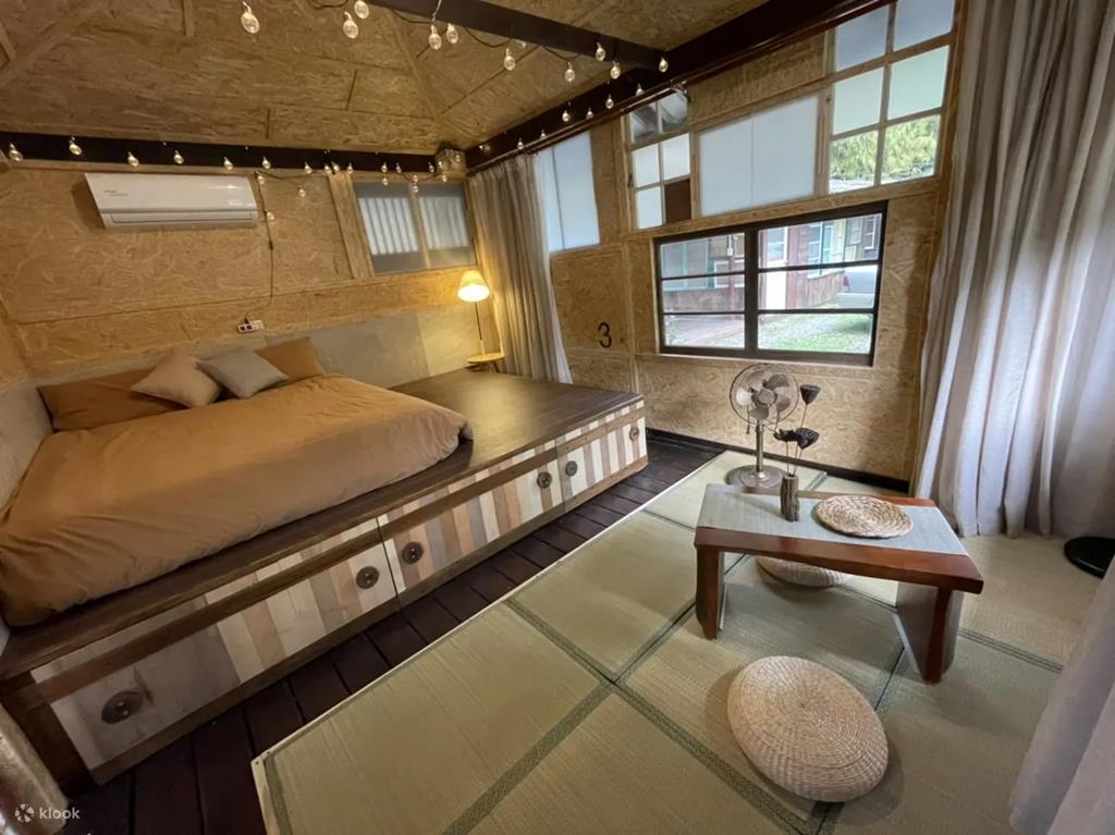 新竹峨眉靜月居禪風木屋時光小屋食宿
