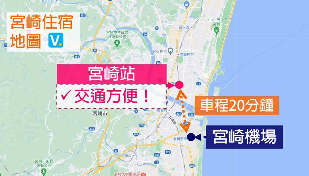 miyazaki-hotels-map