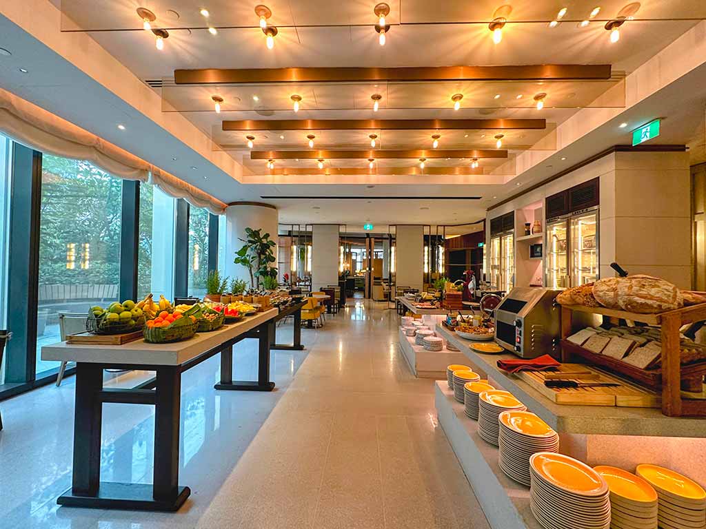 breakfast of Andaz Singapore