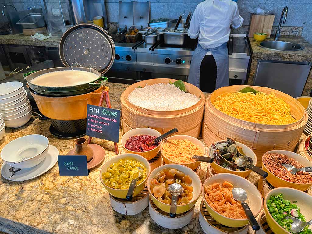 breakfast of Andaz Singapore