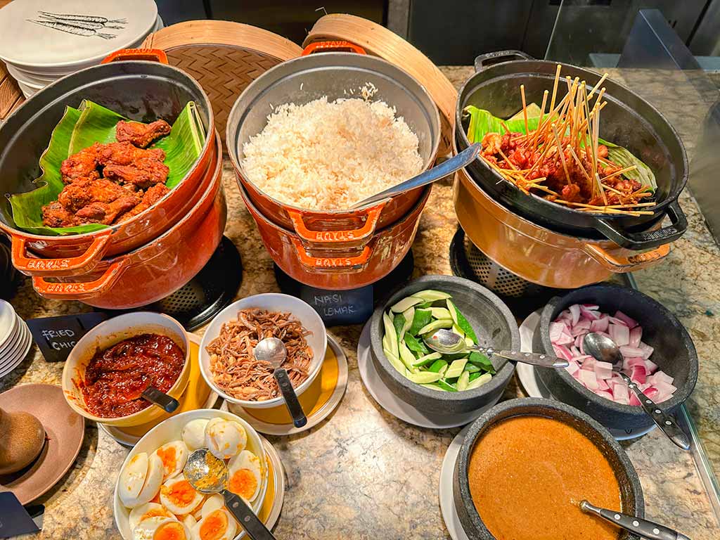 breakfast of Andaz Singapore
