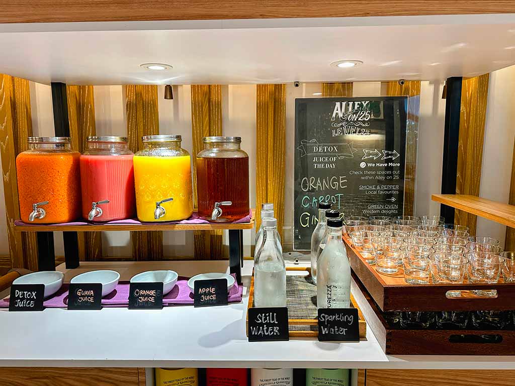 breakfast of Andaz Singapore