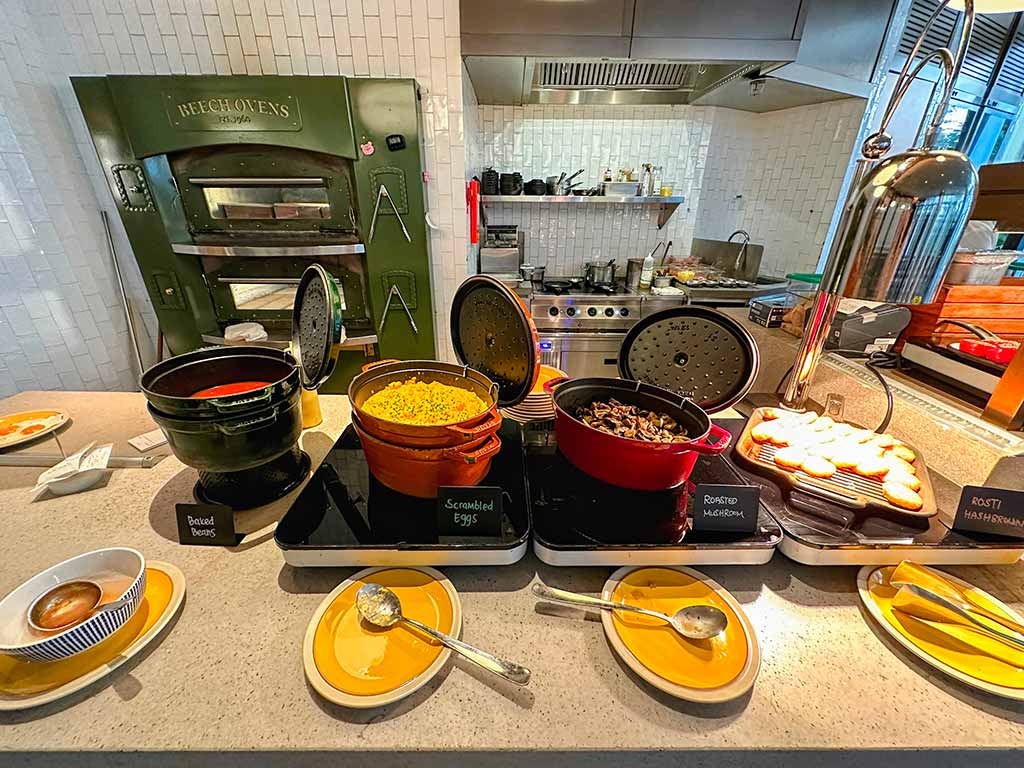 breakfast of Andaz Singapore