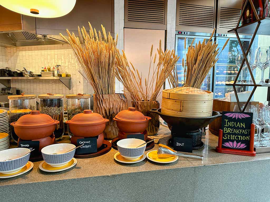 breakfast of Andaz Singapore