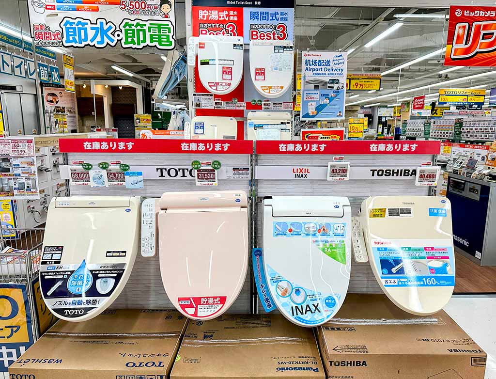 TOTO免治馬桶座