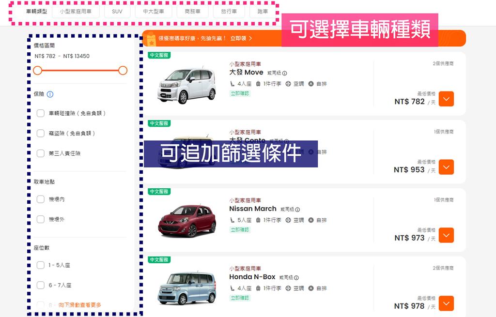 沖繩租車