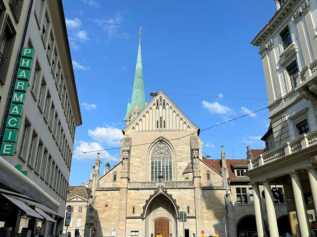 蘇黎世聖母大教堂（Kirche-Fraumünster）