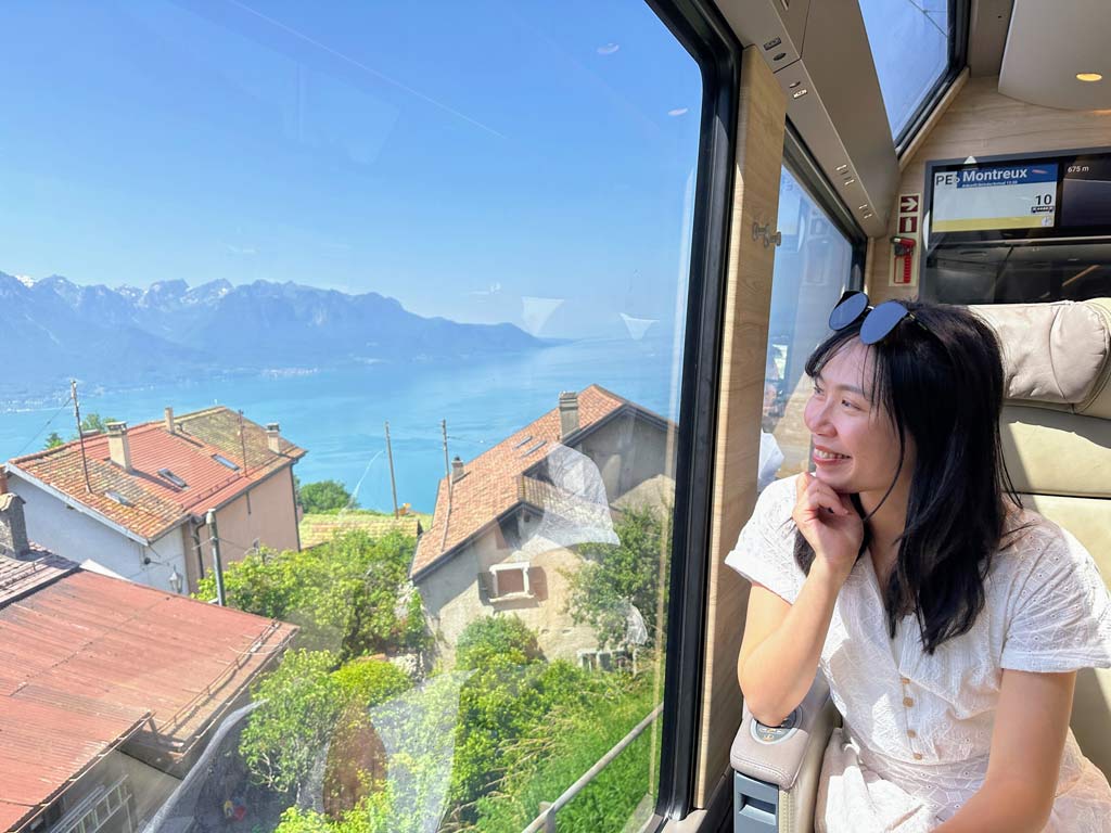 黃金列車-因特拉肯(Interlaken)－蒙投(Montreux)-(2)