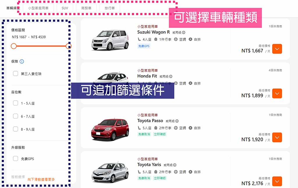 河口湖租車