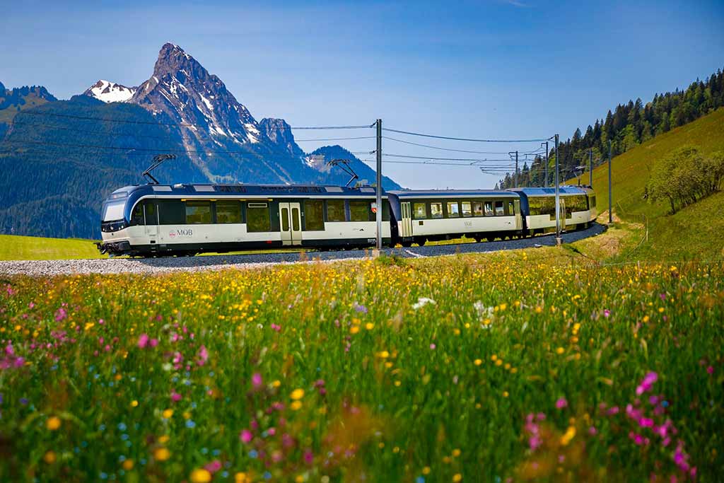 黃金列車全景路線GoldenPass-Panoramic
