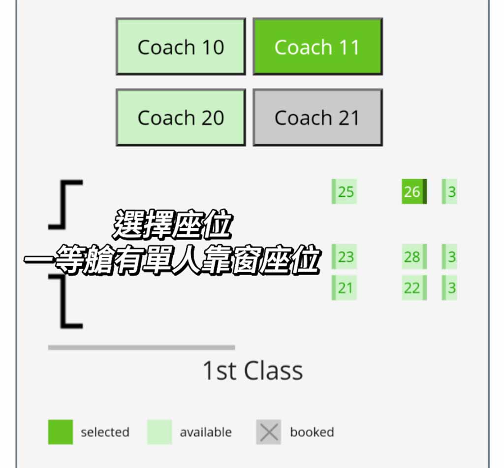 黃金列車直達特快列車（GoldenPass-Express）訂位