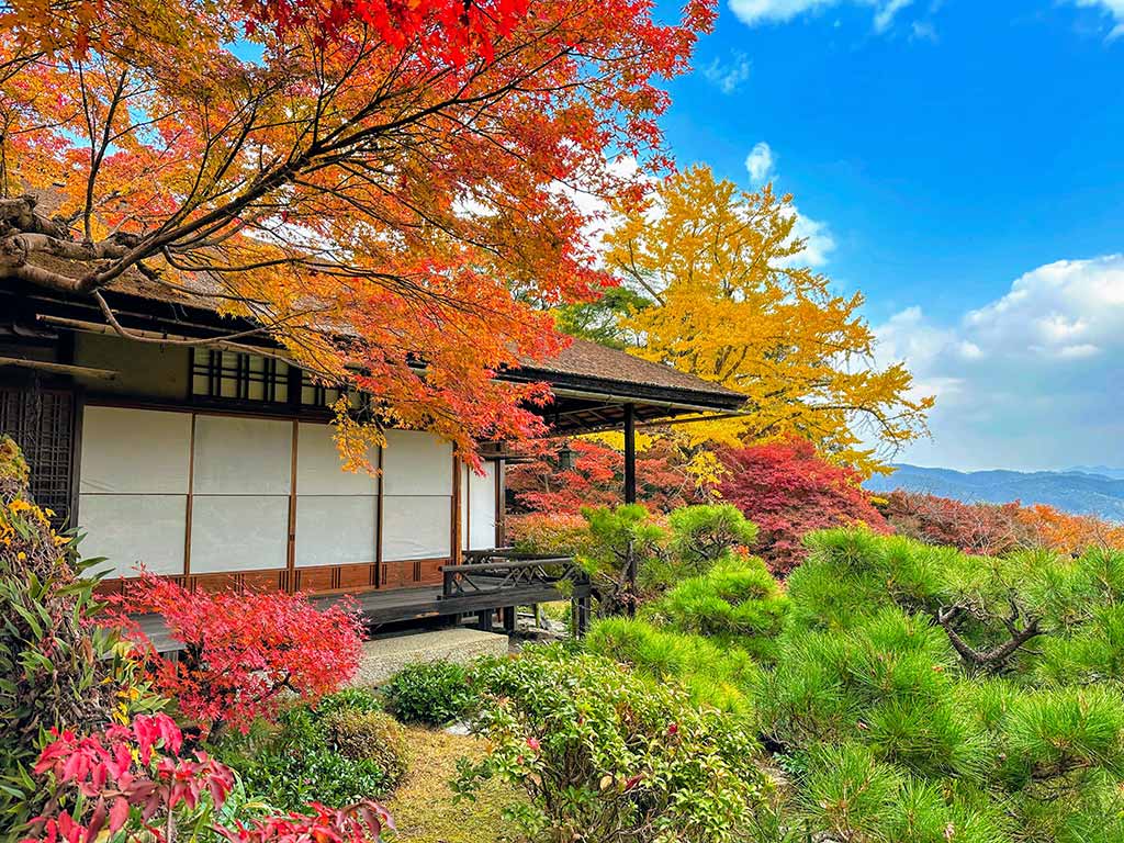 大河內山莊庭園
