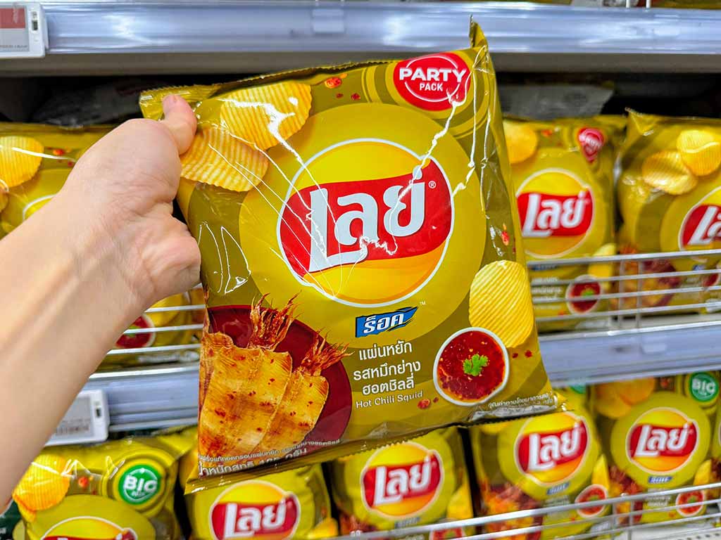 泰國樂事洋芋片（泰國限定口味）